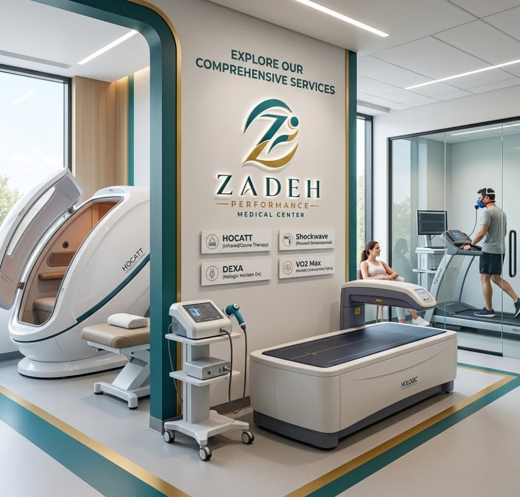 Zadeh Performance Medical Center treatment space